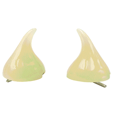 Horror Hair Horns - Glow In Dark - Kreepsville